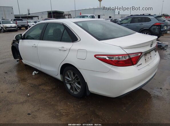 4T1BF1FK1HU435289 2017 TOYOTA CAMRY White Задня ліва чверть