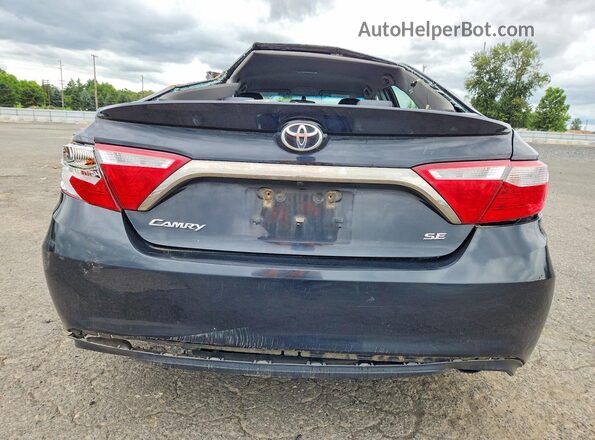 4T1BF1FK1HU626775 2017 TOYOTA CAMRY Black უკანა ხედი