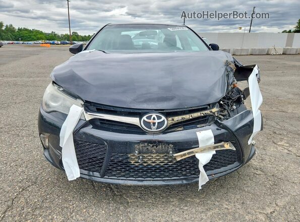 4T1BF1FK1HU626775 2017 TOYOTA CAMRY Black წინა ხედი