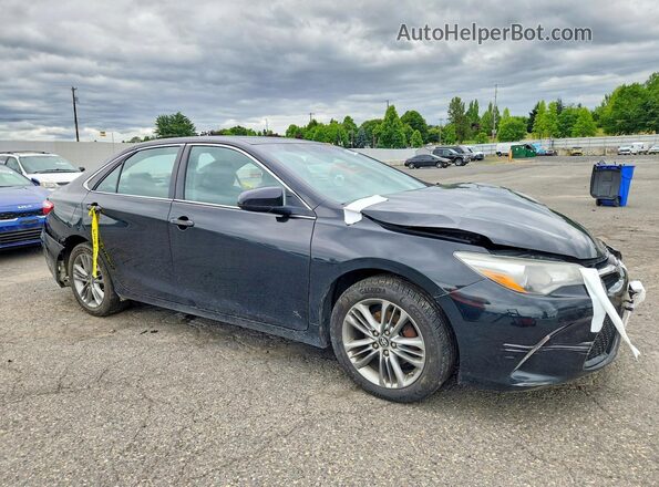 4T1BF1FK1HU626775 2017 TOYOTA CAMRY Black წინა მარჯვენა
