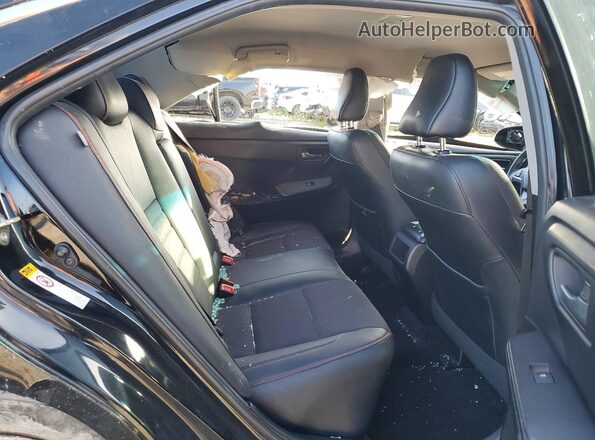 4T1BF1FK1HU809447 2017 TOYOTA CAMRY Black Rear interior view