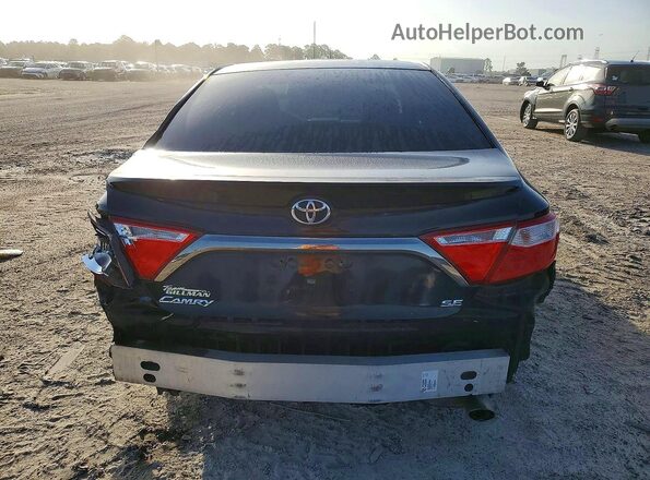 4T1BF1FK1HU809447 2017 TOYOTA CAMRY Black Rear view