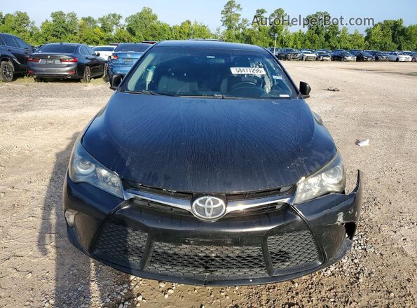 4T1BF1FK1HU809447 2017 TOYOTA CAMRY Black Front view