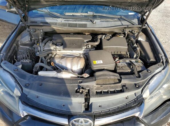 4T1BF1FK1HU809447 2017 TOYOTA CAMRY Black Engine compartment view