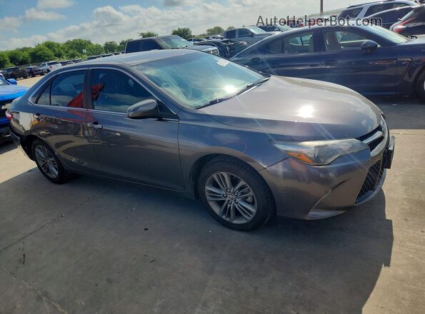 4T1BF1FK2GU143679 2016 TOYOTA CAMRY Gray Առջևի աջ
