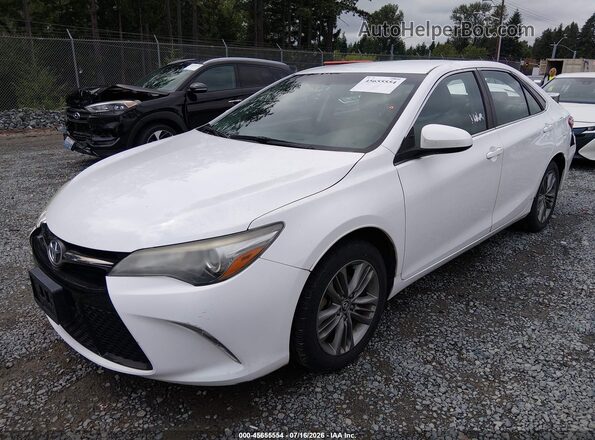 4T1BF1FK2GU163785 2016 TOYOTA CAMRY White Передня ліва чверть