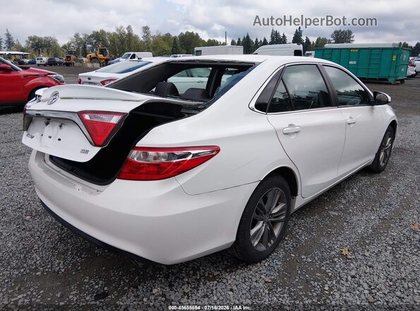 4T1BF1FK2GU163785 2016 TOYOTA CAMRY White Задня права чверть