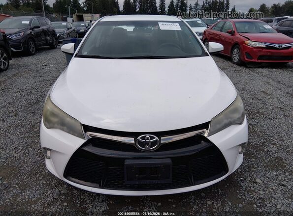 4T1BF1FK2GU163785 2016 TOYOTA CAMRY White Вид щитка приладів
