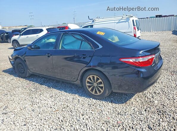 4T1BF1FK2GU168128 2016 TOYOTA CAMRY Black Задня ліва чверть
