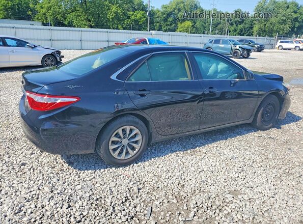 4T1BF1FK2GU168128 2016 TOYOTA CAMRY Black Задня права чверть