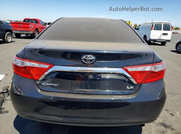 4T1BF1FK2GU182689 2016 TOYOTA CAMRY Черный Вид сзади