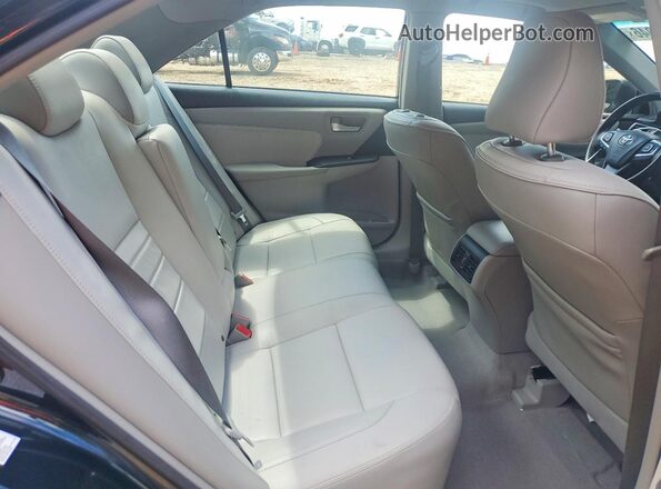 4T1BF1FK2GU516736 2016 TOYOTA CAMRY Blue Вид задніх сидінь