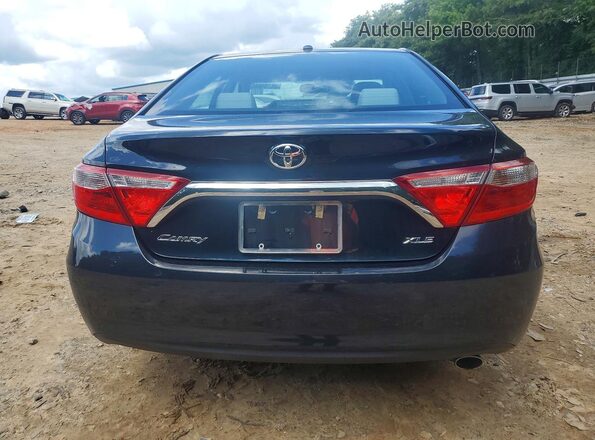 4T1BF1FK2GU516736 2016 TOYOTA CAMRY Blue Вид ззаду