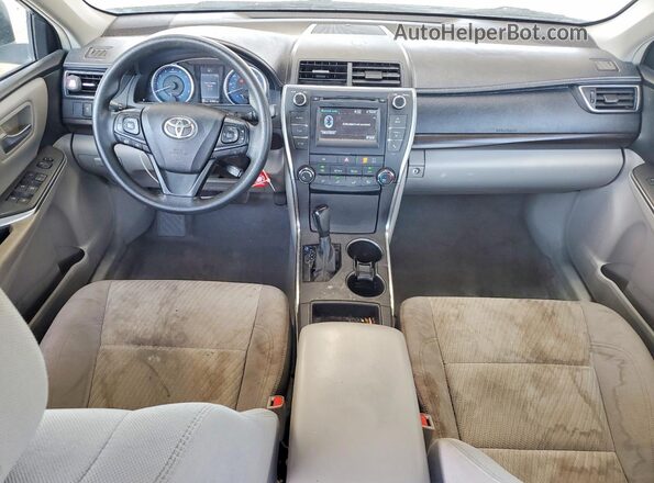 4T1BF1FK2GU543869 2016 TOYOTA CAMRY White Dashboard view