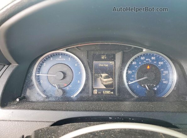 4T1BF1FK2GU543869 2016 TOYOTA CAMRY White Instrument cluster view
