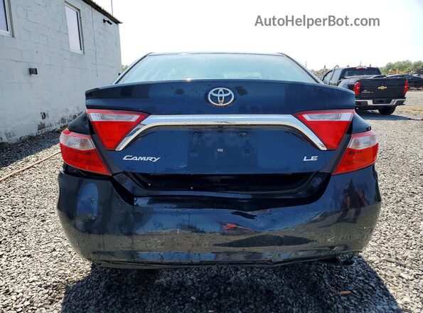 4T1BF1FK2GU607733 2016 TOYOTA CAMRY Black უკანა ხედი
