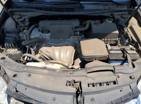 4T1BF1FK2GU607733 2016 TOYOTA CAMRY Black უკანა სალონის ხედი