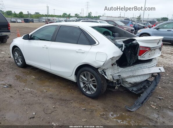 4T1BF1FK2HU284477 2017 TOYOTA CAMRY White Задня ліва чверть