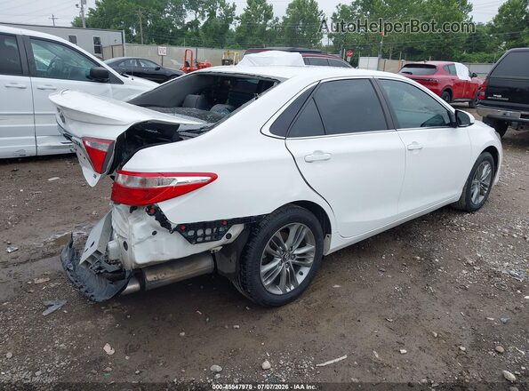 4T1BF1FK2HU284477 2017 TOYOTA CAMRY White Задня права чверть