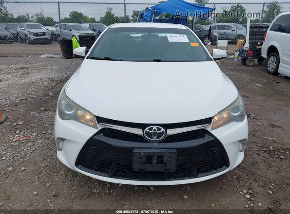 4T1BF1FK2HU284477 2017 TOYOTA CAMRY White Вид щитка приладів