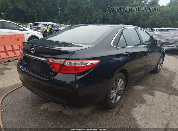 4T1BF1FK2HU433485 2017 TOYOTA CAMRY Black Հետևի աջ
