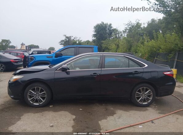 4T1BF1FK2HU433485 2017 TOYOTA CAMRY Black Սալոնի 360 աստիճան տեսք