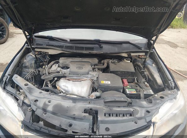 4T1BF1FK2HU433485 2017 TOYOTA CAMRY Black Հետևի տեսք