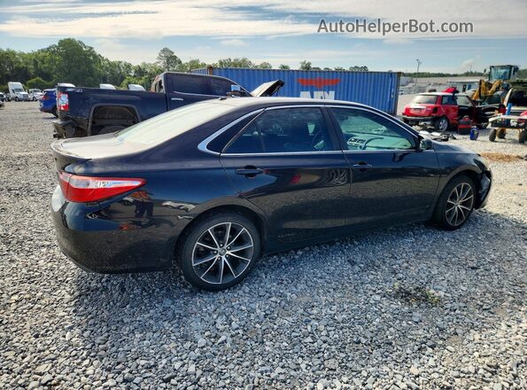 4T1BF1FK2HU655315 2017 TOYOTA CAMRY Black უკანა მარჯვენა