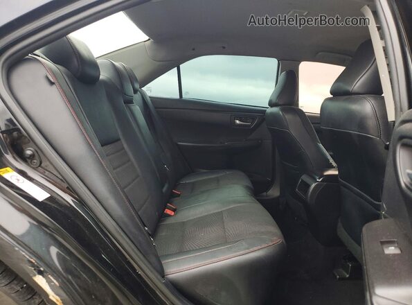 4T1BF1FK2HU682885 2017 TOYOTA CAMRY Black Vista de los asientos traseros