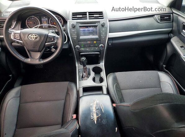 4T1BF1FK2HU682885 2017 TOYOTA CAMRY Black Vista del salpicadero