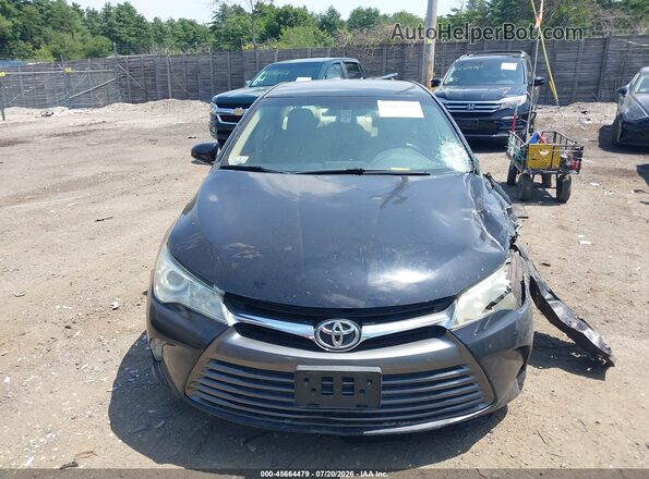 4T1BF1FK3GU146834 2016 TOYOTA CAMRY Black Widok zestawu wskaźników