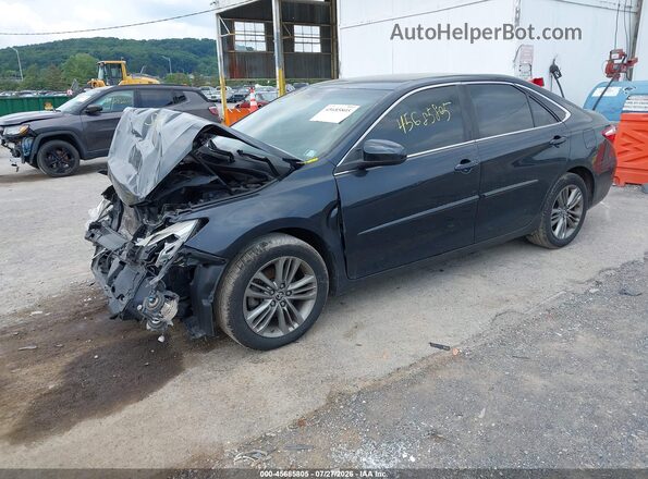 4T1BF1FK3GU157154 2016 TOYOTA CAMRY Dark Blue Front left