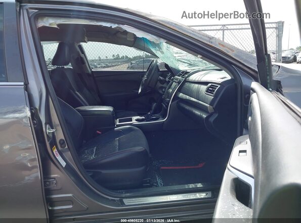4T1BF1FK3GU200147 2016 TOYOTA CAMRY Gray წინა სალონის ხედი