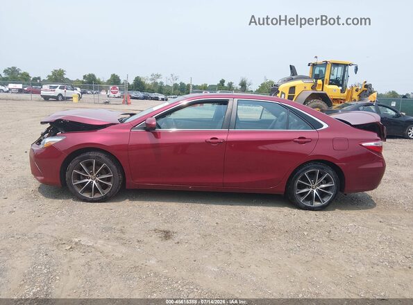 4T1BF1FK3GU506393 2016 TOYOTA CAMRY Burgundy სალონის 360-გრადუსიანი ხედი