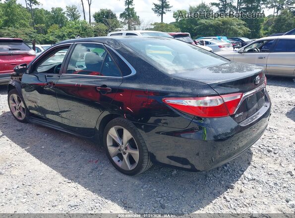 4T1BF1FK3GU566111 2016 TOYOTA CAMRY Black უკანა მარცხენა