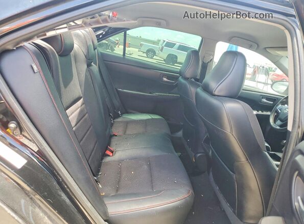 4T1BF1FK3GU601035 2016 TOYOTA CAMRY Угольный Вид задней части салона