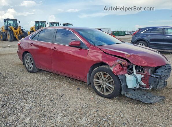 4T1BF1FK3GU606333 2016 TOYOTA CAMRY Burgundy Delantero derecho