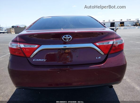 4T1BF1FK3HU683026 2017 TOYOTA CAMRY Red 