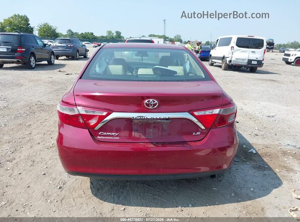 4T1BF1FK3HU757853 2017 TOYOTA CAMRY Red 