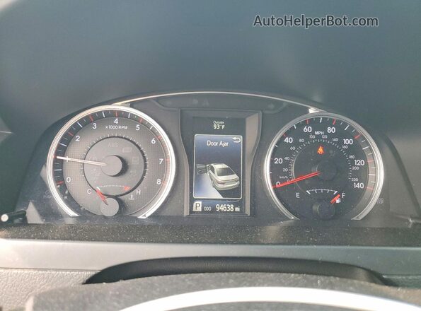4T1BF1FK3HU763510 2017 TOYOTA CAMRY Blue Instrument cluster view