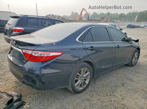 4T1BF1FK3HU763510 2017 TOYOTA CAMRY Blue Rear right