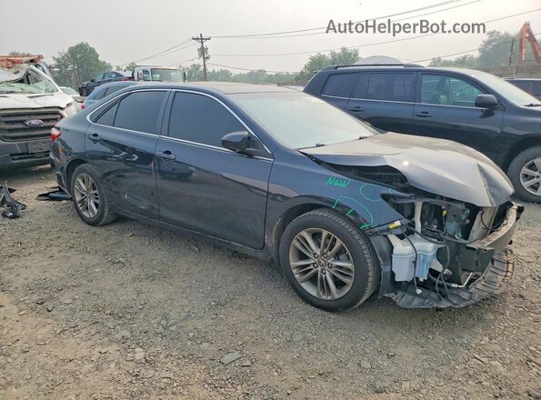 4T1BF1FK3HU763510 2017 TOYOTA CAMRY Blue Front right
