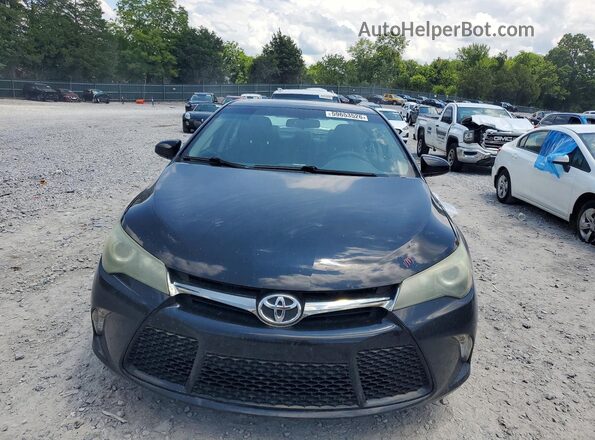 4T1BF1FK4GU148804 2016 TOYOTA CAMRY Black Front view