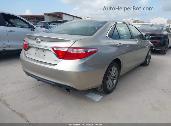 4T1BF1FK4GU237126 2016 TOYOTA CAMRY Gold Հետևի աջ