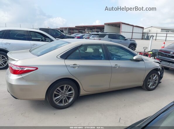 4T1BF1FK4GU237126 2016 TOYOTA CAMRY Gold Սալոնի հետևի տեսք