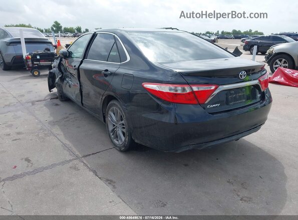 4T1BF1FK4GU254539 2016 TOYOTA CAMRY Black Rear left