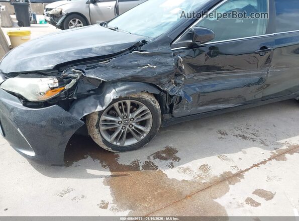 4T1BF1FK4GU254539 2016 TOYOTA CAMRY Black Front view