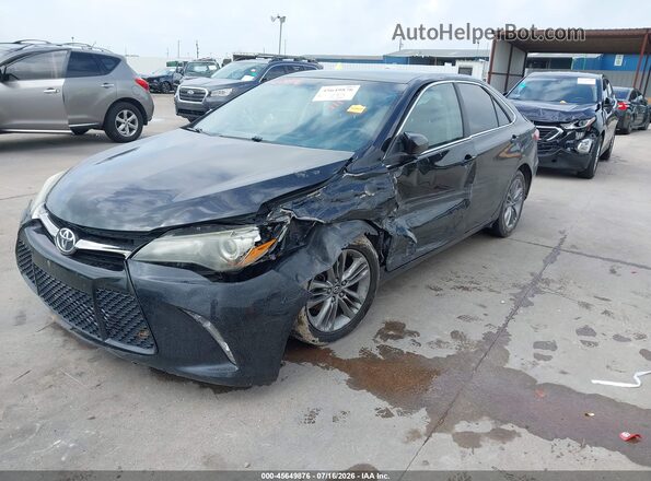 4T1BF1FK4GU254539 2016 TOYOTA CAMRY Black Front left