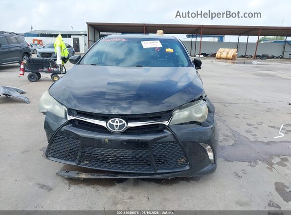 4T1BF1FK4GU254539 2016 TOYOTA CAMRY Black Dashboard view