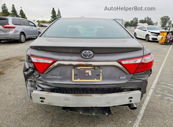 4T1BF1FK4GU558244 2016 TOYOTA CAMRY Gray Հետևի տեսք